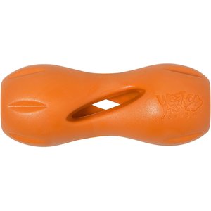 West Paw Large Tangerine Toppl Dog Toy