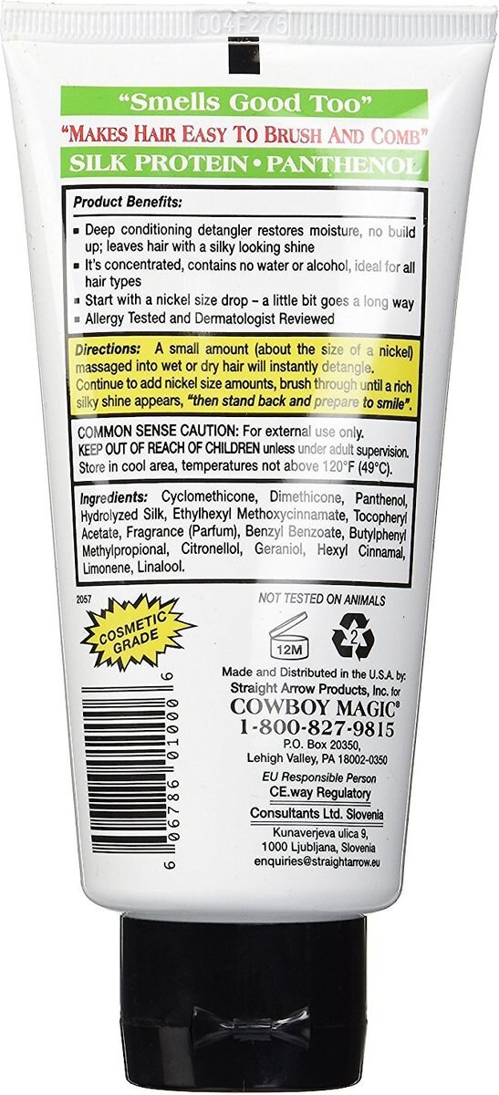COWBOY MAGIC Horse Detangler & Shine, 4oz bottle