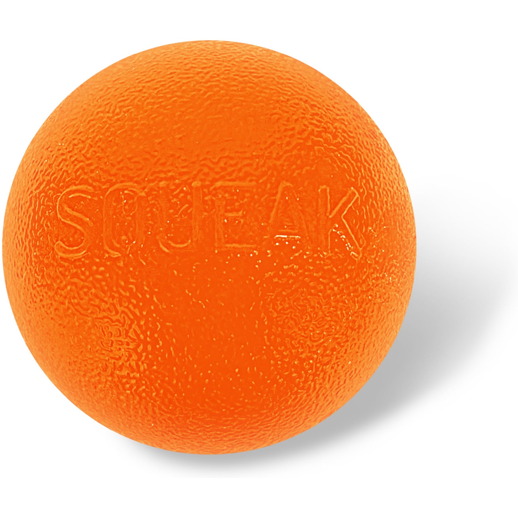 PLANET DOG Orbee Tuff Squeak Ball Tough Dog Chew Toy Orange