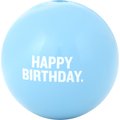Planet Dog Orbee-Tuff Happy Birthday Ball Tough Dog Chew Toy, Blue