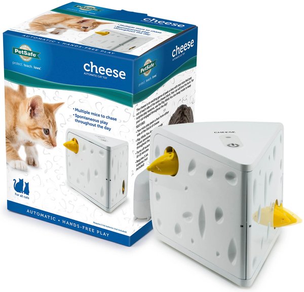 PetSafe Cheese Motion Cat Toy slide 1 of 10