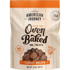 AMERICAN JOURNEY Apples & Cinnamon Flavor Grain-Free Oven Baked Crunchy ...