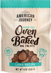 American Journey Lamb Recipe Grain-Free Oven Baked Crunchy Biscuit Dog Treats