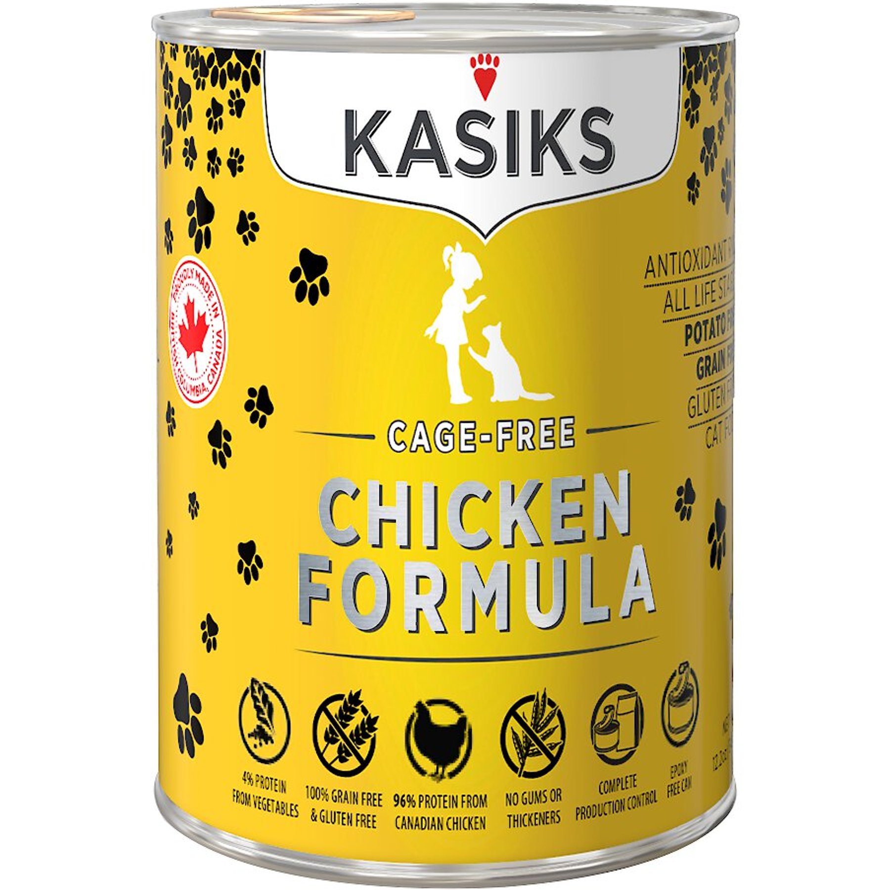 Kasiks dog hotsell food feeding guide