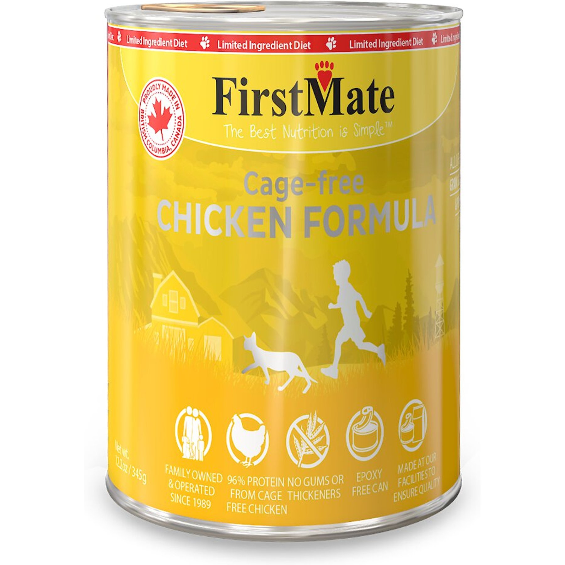 FIRSTMATE Chicken Formula Limited Ingredient Grain Free