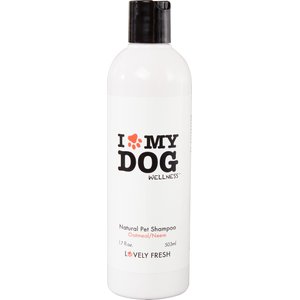 Lovely Fresh "I Love My Dog" Oatmeal & Neem Wellness Dog Shampoo, 17-oz bottle