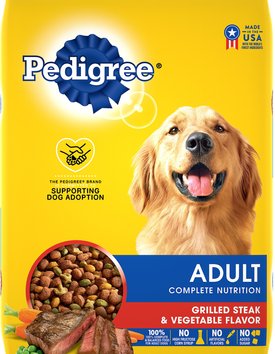 PEDIGREE Complete Nutrition Grilled Steak Vegetable Flavor Dog