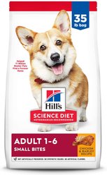 Hill's Science Diet Adult Small Bites Chicken & Barley Recipe Dry Dog Food, 35-lb bag