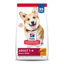 Hill's Science Diet Adult Small Bites Chicken & Barley Recipe Dry Dog Food, 35-lb bag