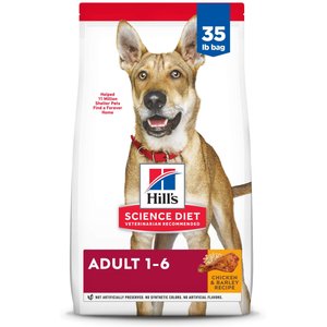 Hill's Science Diet Adult Chicken & Barley Recipe Dry Dog Food, 35-lb bag