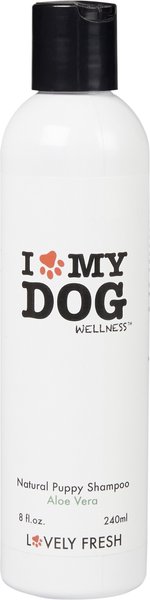 Lovely Fresh "I Love My Dog" Aloe Vera Puppy Shampoo, 8-oz bottle slide 1 of 9