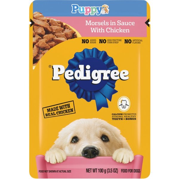 PEDIGREE Chopped Ground Dinner with Chicken & Beef Puppy Canned Wet Dog