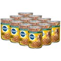 Pedigree Chopped Ground Dinner Chicken & Rice Dinner Adult Canned Dog Food, 13.2-oz, case of 12