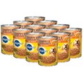 Pedigree Chopped Ground Dinner with Chicken Adult Canned Wet Dog Food, 22-oz, case of 12