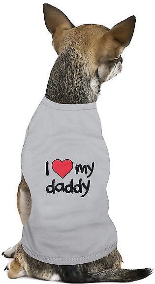 I love my daddy best sale dog shirt