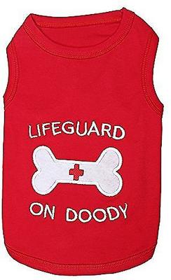 Show full view: Parisian Pet Lifeguard On Doody Dog & Cat T-Shirt, X-Small slide 4 of 7