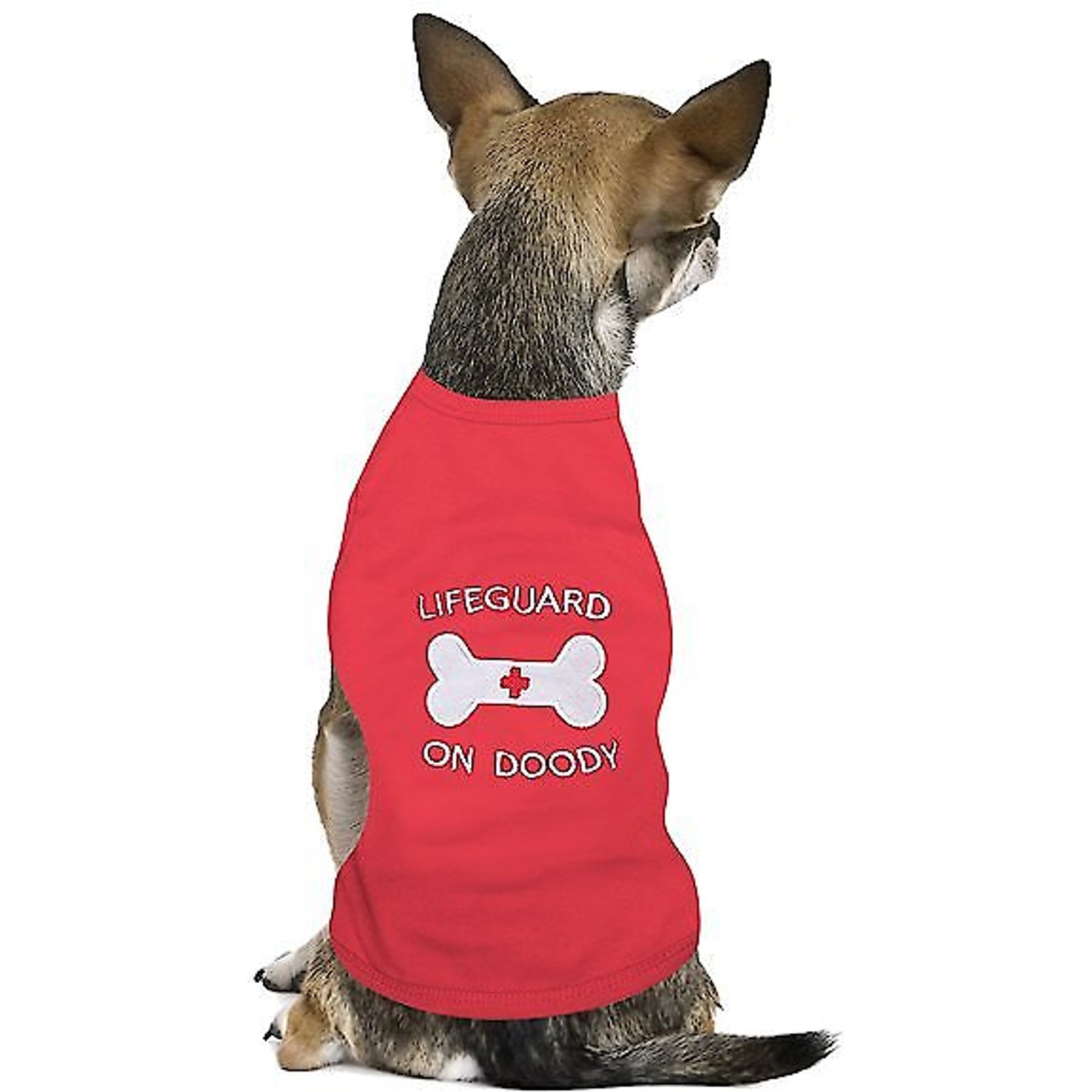 Parisian Pet Lifeguard On Doody Dog & Cat T-Shirt, Small