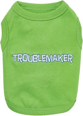 Show full view: Parisian Pet Troublemaker Dog & Cat T-Shirt, Medium slide 3 of 7