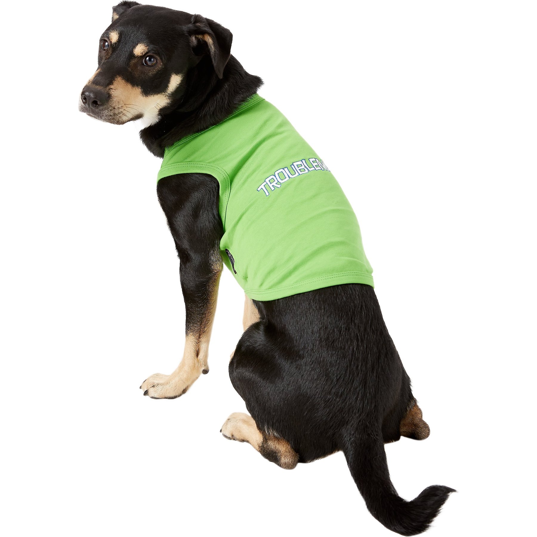 Parisian Pet Troublemaker Dog & Cat T-Shirt, X-Large