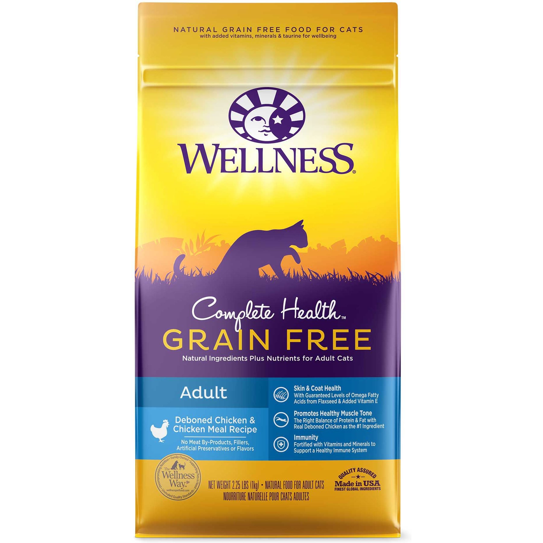 WELLNESS Complete Health Natural Grain Free Deboned Chicken ...