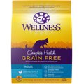 Wellness Complete Health Natural Grain-Free Deboned Chicken & Chicken Meal Dry Cat Food, 11.5-lb bag