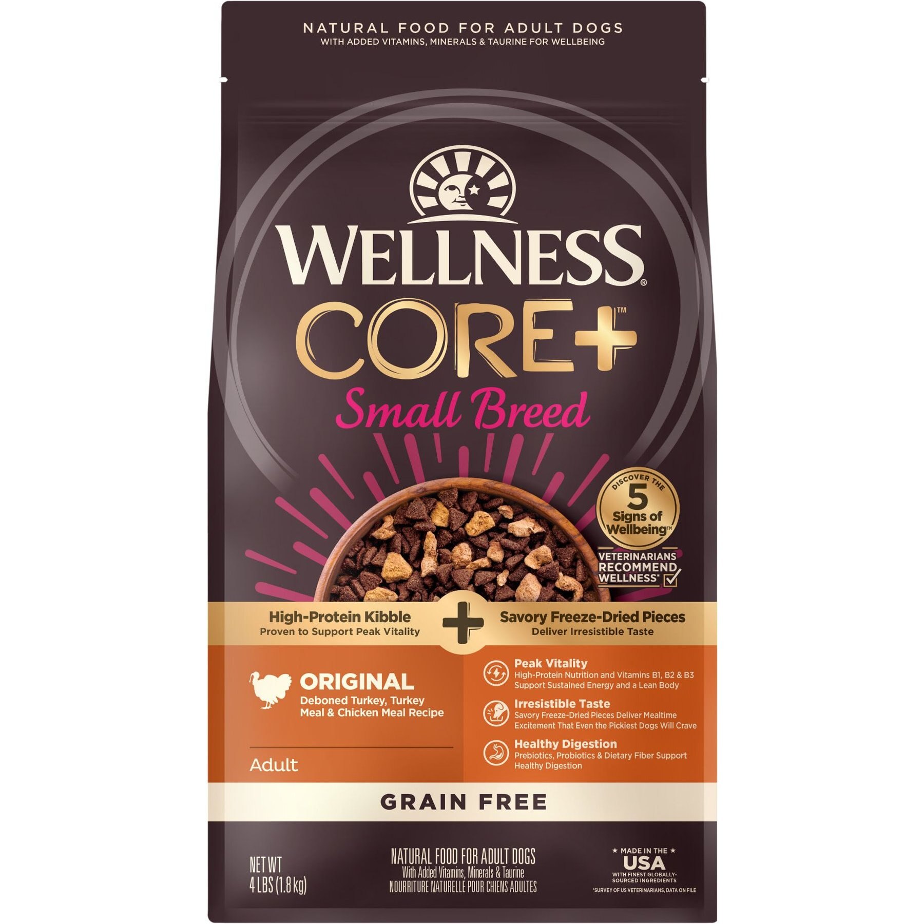 Wellness core raw rev small sale breed