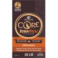 Wellness CORE RawRev Grain-Free Original Recipe with Freeze-Dried Turkey Dry Dog Food, 20-lb bag
