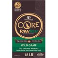 Wellness CORE RawRev Grain-Free Wild Game Recipe with Freeze-Dried Lamb Dry Dog Food, 18-lb bag