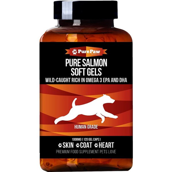 Best Paw Nutrition Wild Salmon Small Dog & Cat Soft Gels