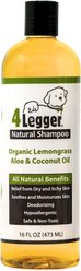 4-Legger Organic, Hypo-Allergenic, Lemongrass & Aloe Dog Shampoo, 16-oz bottle