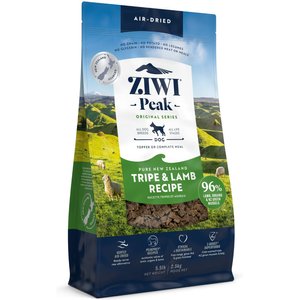 Ziwi Peak Tripe & Lamb Grain-Free Air-Dried Dog Food, 5.5-lb bag