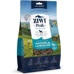 Ziwi Peak Mackerel & Lamb Grain-Free Air-Dried Dog Food, 1-lb bag