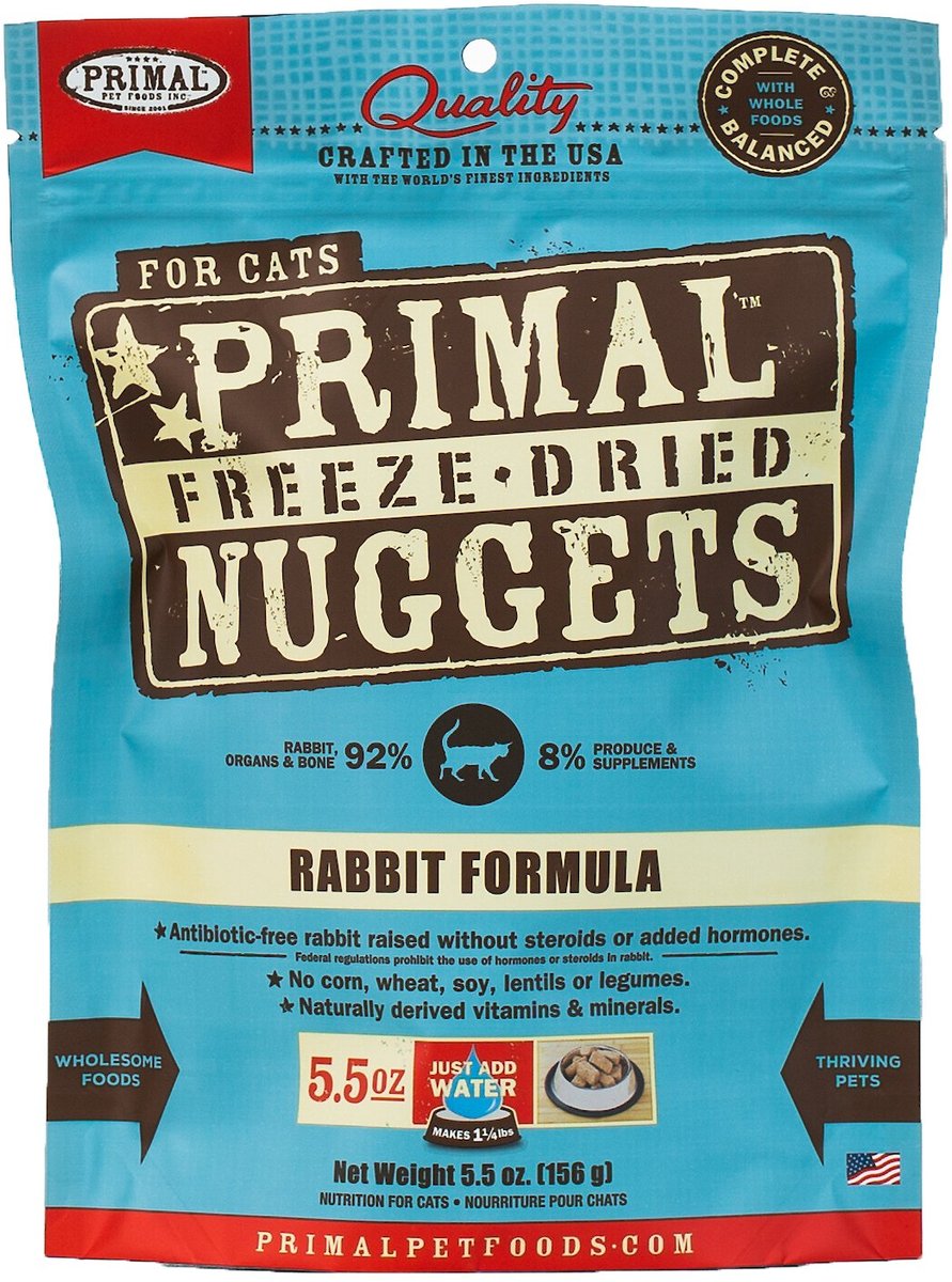 Pride rabbit 2024 cat food