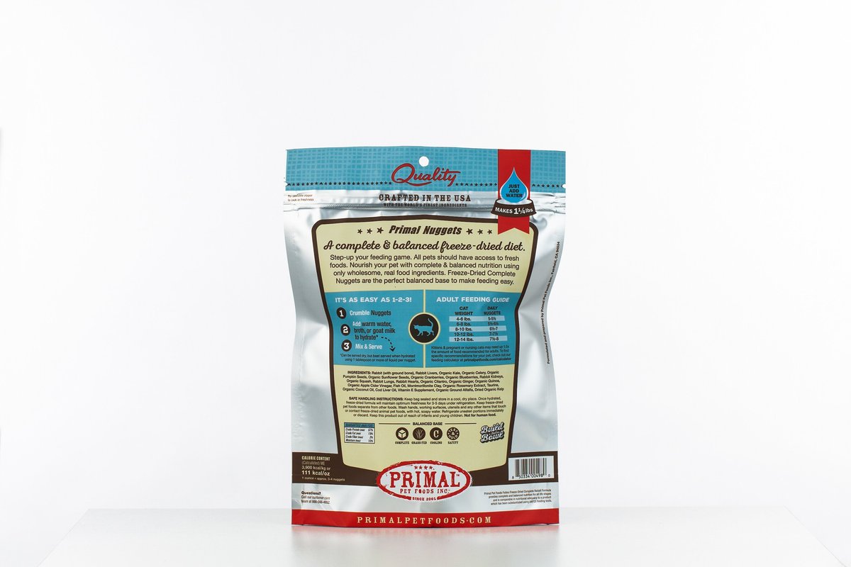 Primal freeze dried clearance rabbit