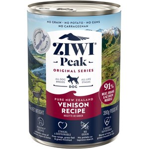 Ziwi Peak Venison Recipe Canned Dog Food, 13.75-oz, case of 12