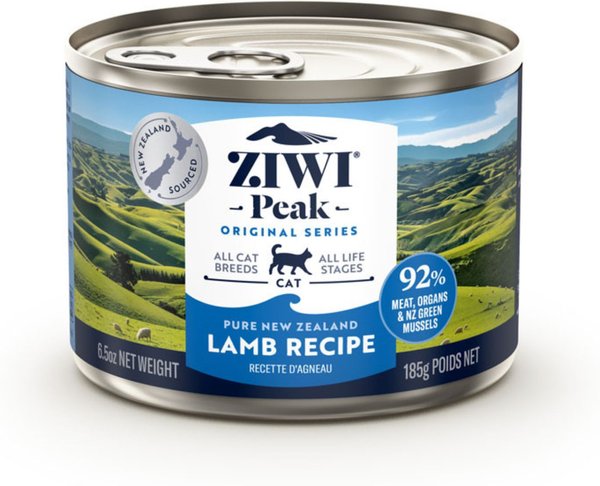Ziwi Peak Lamb Recipe Canned Cat Food, 6.5-oz, case of 12 slide 1 of 6