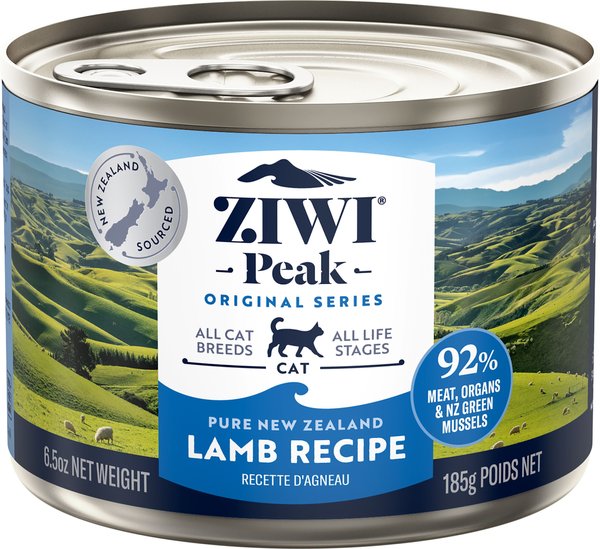Ziwi Peak Lamb Recipe Canned Cat Food, 6.5-oz, case of 12 slide 1 of 8
