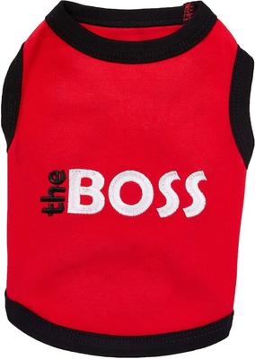 Show full view: Parisian Pet The Boss Dog & Cat T-Shirt, Small slide 3 of 7