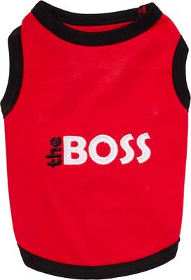 Show full view: Parisian Pet The Boss Dog & Cat T-Shirt, Medium slide 4 of 8