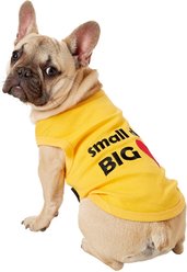 Parisian Pet Valentine's Day Small Dog Big Heart Dog T-Shirt, Large