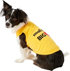 Parisian Pet Valentine's Day Small Dog Big Heart Dog T-Shirt, X-Large