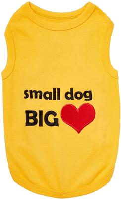 Show full view: Parisian Pet Valentine's Day Small Dog Big Heart Dog T-Shirt, X-Large slide 4 of 8