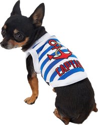 Parisian Pet Captain Dog & Cat T-Shirt, X-Small