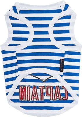 Show full view: Parisian Pet Captain Dog & Cat T-Shirt, Large slide 4 of 8