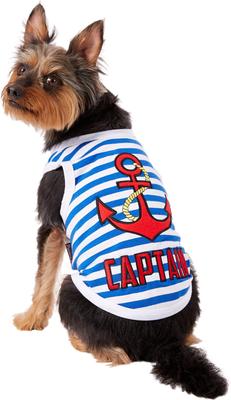 Show full view: Parisian Pet Captain Dog & Cat T-Shirt, Large slide 5 of 8