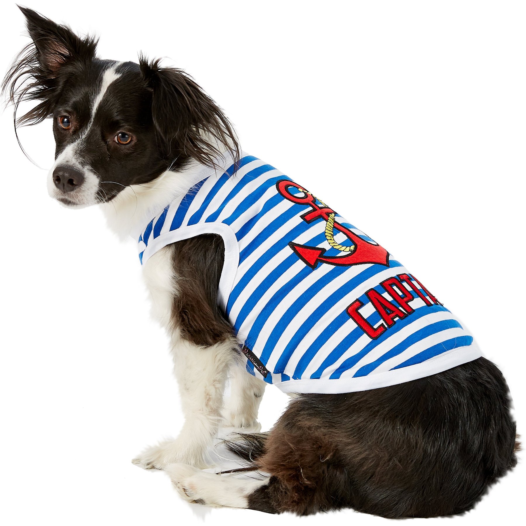 Parisian Pet Captain Dog & Cat T-Shirt, X-Large
