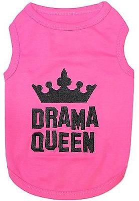 Show full view: Parisian Pet Drama Queen Dog & Cat T-Shirt, Large slide 3 of 6