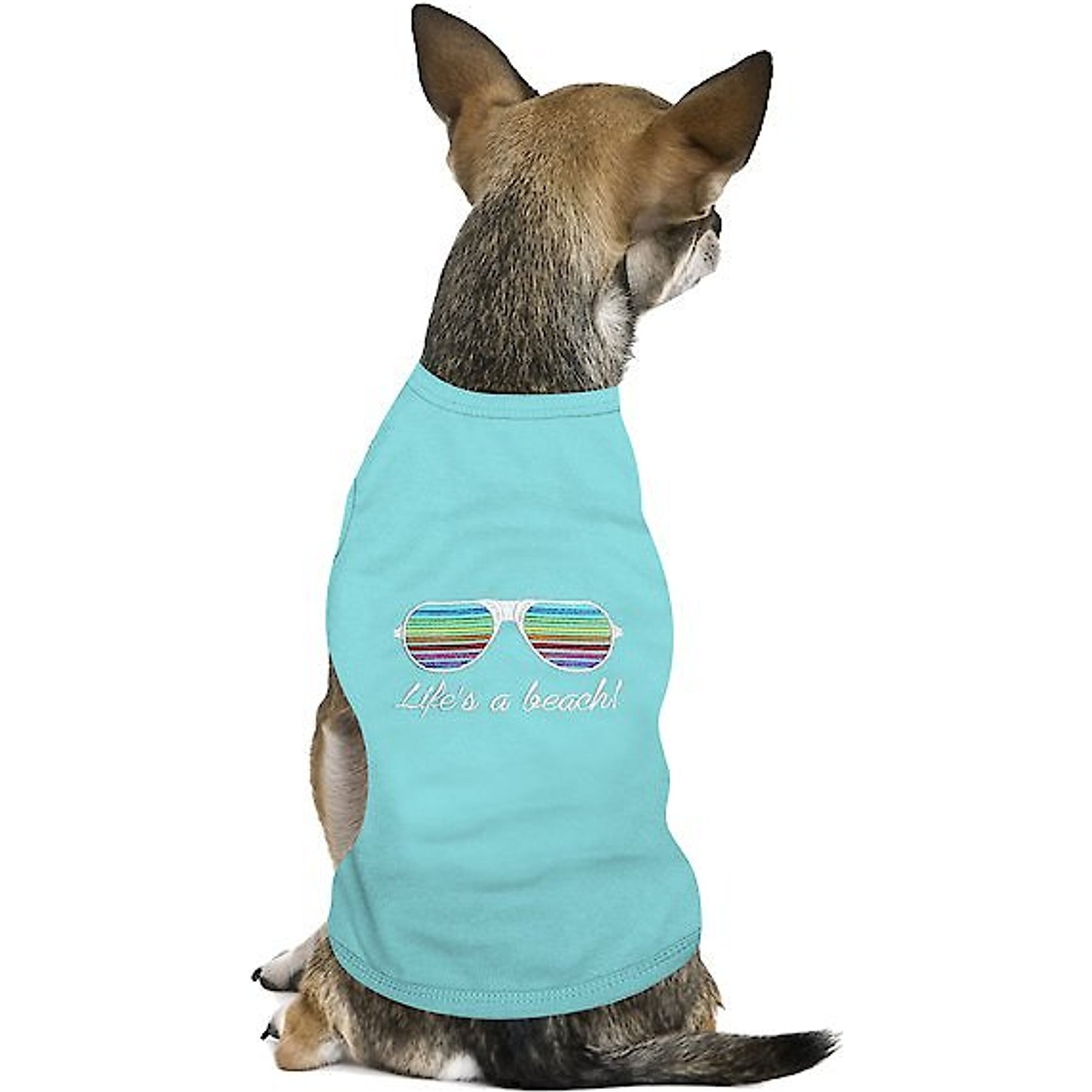 Parisian Pet Life's a Beach! Dog & Cat T-Shirt, X-Large