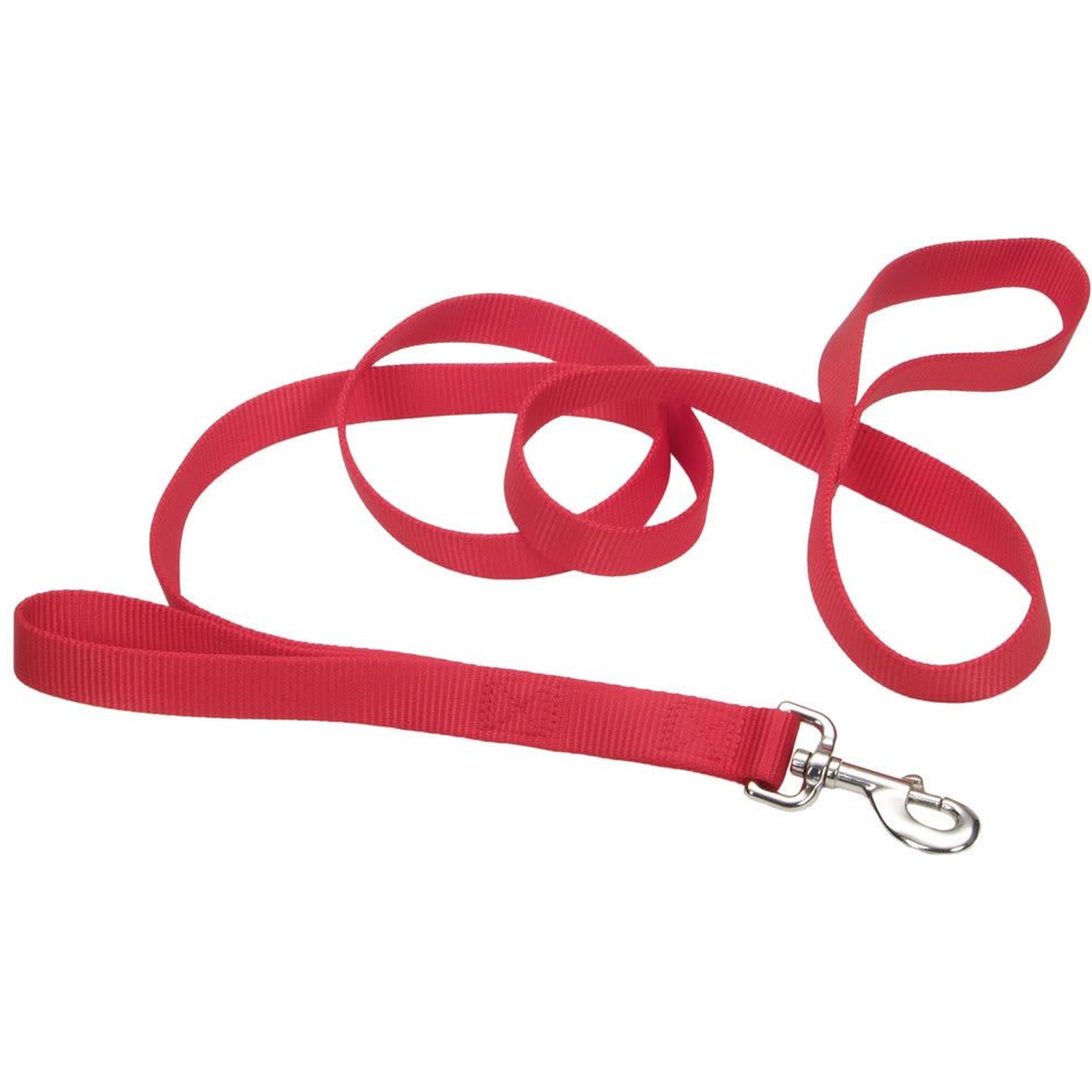 LOOPS 2 Double Handle Dog Leash, Red - Chewy.com