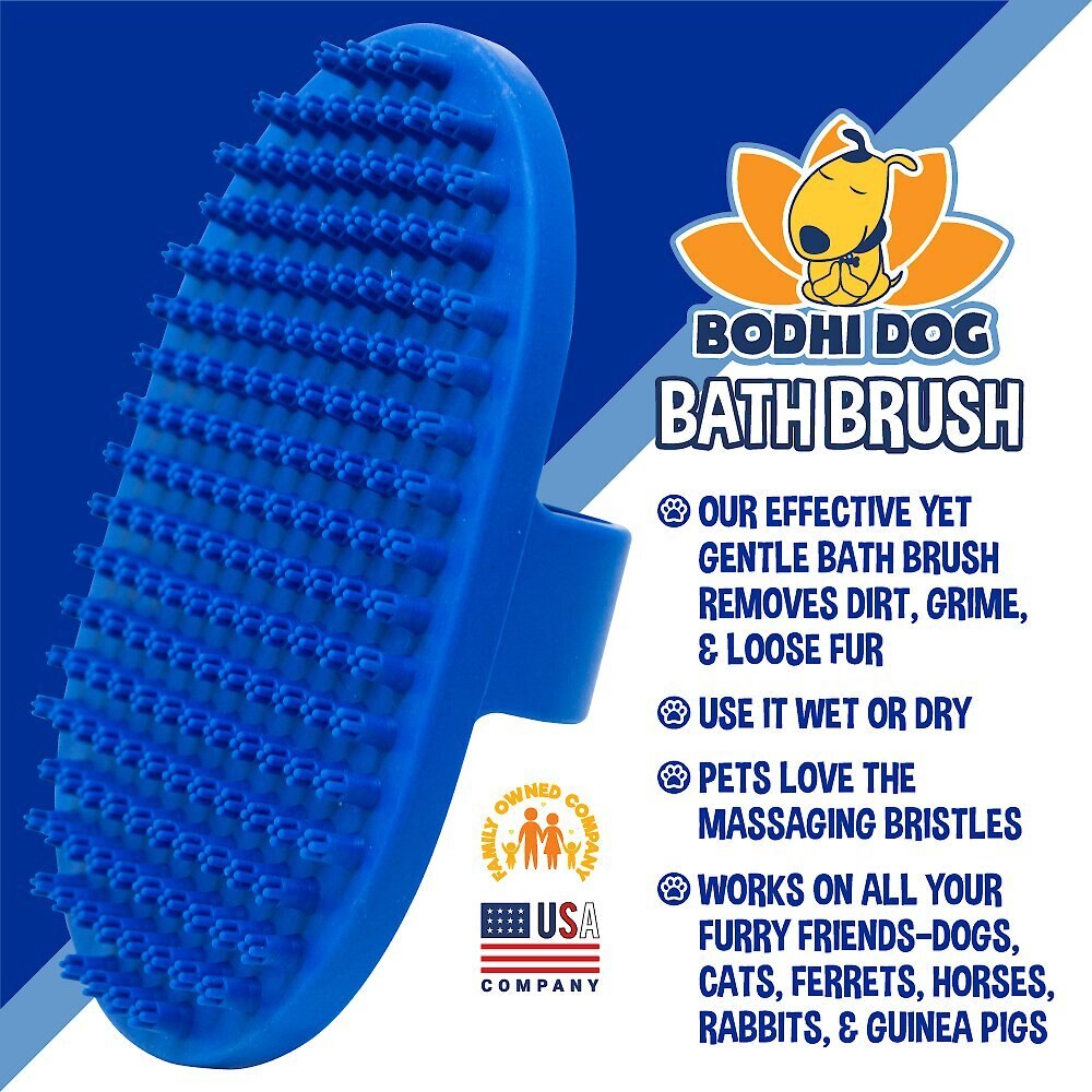 BODHI DOG Grooming Dog, Cat & Small Animal Shampoo Brush